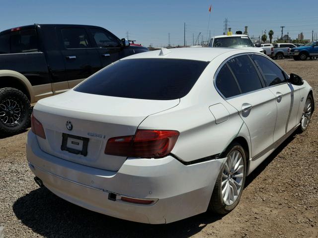 WBA5A5C55ED509876 - 2014 BMW 528 I WHITE photo 4