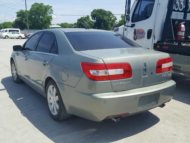 3LNHM26T79R626254 - 2009 LINCOLN MKZ GRAY photo 3