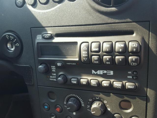 2G2WS522651139128 - 2005 PONTIAC GRAND PRIX RED photo 9