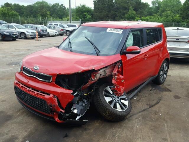 KNDJX3A53F7761746 - 2015 KIA SOUL ! RED photo 2