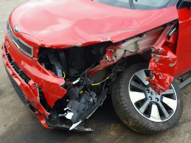 KNDJX3A53F7761746 - 2015 KIA SOUL ! RED photo 9