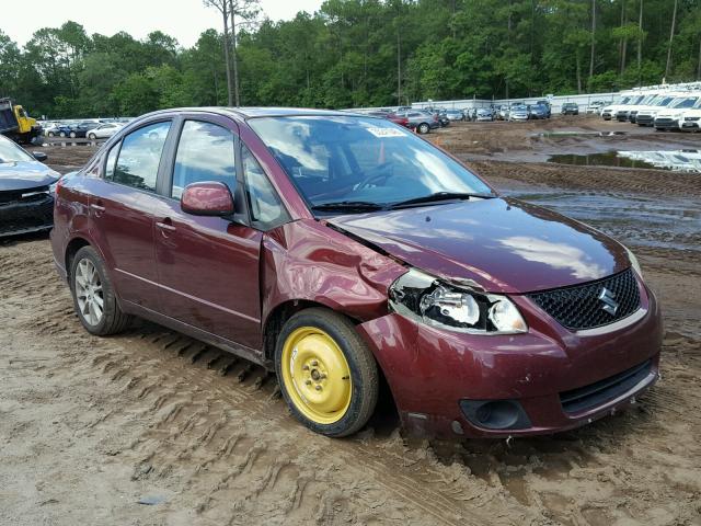 JS2YC414X85102963 - 2008 SUZUKI SX4 MAROON photo 1