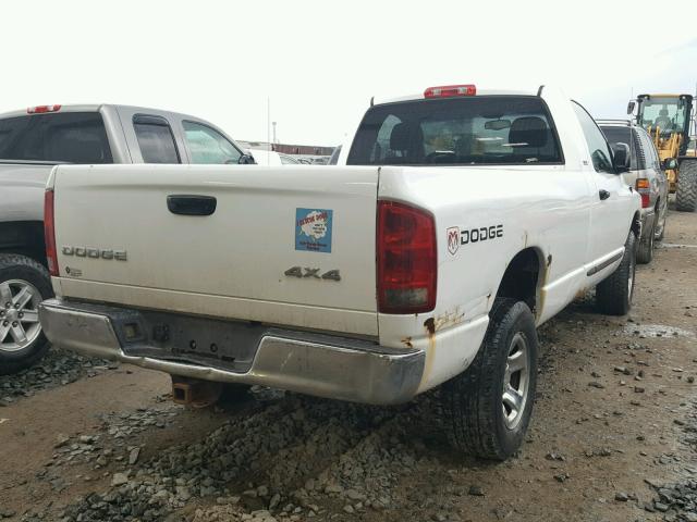 1D7HU16Z92J221120 - 2002 DODGE RAM 1500 WHITE photo 4