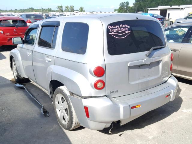 3GNCA13B79S645027 - 2009 CHEVROLET HHR LS SILVER photo 3