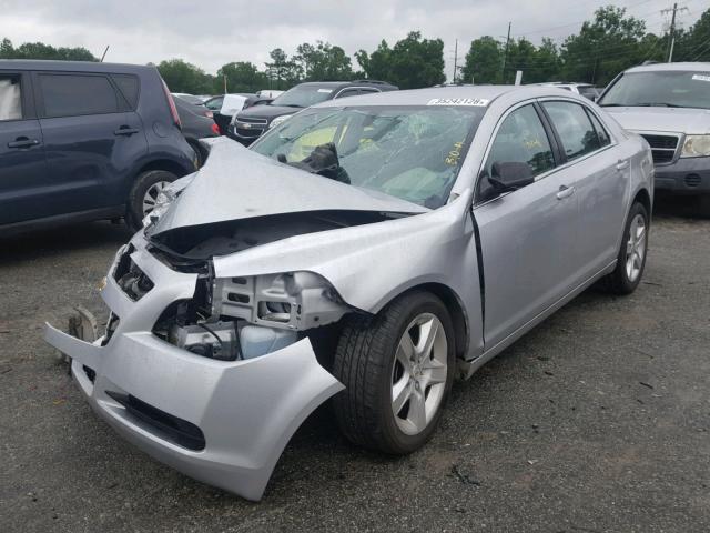 1G1ZA5EU9BF284587 - 2011 CHEVROLET MALIBU LS ვერცხლისფერი ფოტო 2