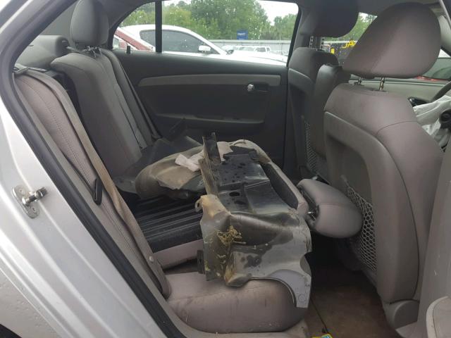 1G1ZA5EU9BF284587 - 2011 CHEVROLET MALIBU LS ვერცხლისფერი ფოტო 6