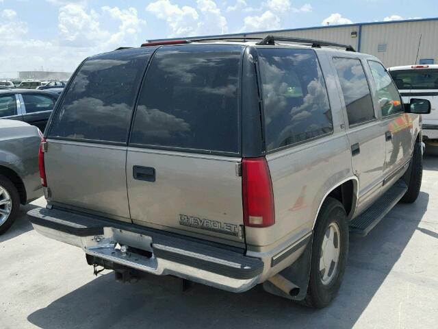 1GNEK13R8XJ327273 - 1999 CHEVROLET TAHOE BROWN photo 4