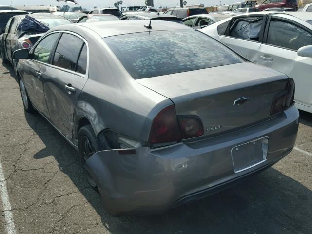 1G1ZB5EB3A4118166 - 2010 CHEVROLET MALIBU LS 灰色 照片 3