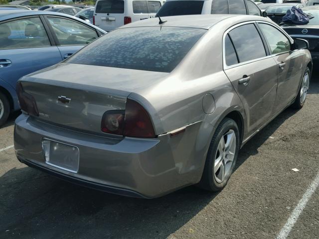1G1ZB5EB3A4118166 - 2010 CHEVROLET MALIBU LS 灰色 照片 4