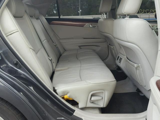4T1BK3DB8CU447734 - 2012 TOYOTA AVALON BAS GRAY photo 6