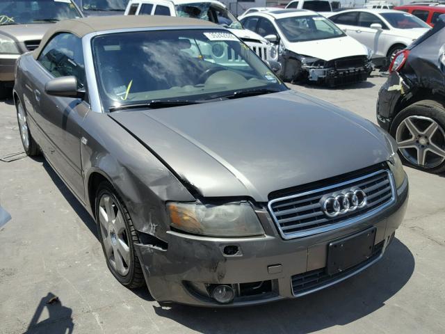 WAUAC48H15K000675 - 2005 AUDI A4 1.8 CAB BROWN photo 1