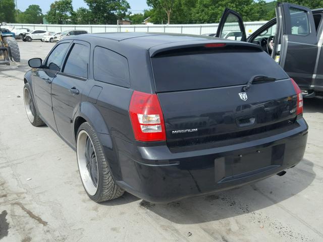 2D8FV48T15H133873 - 2005 DODGE MAGNUM SE BLACK photo 3