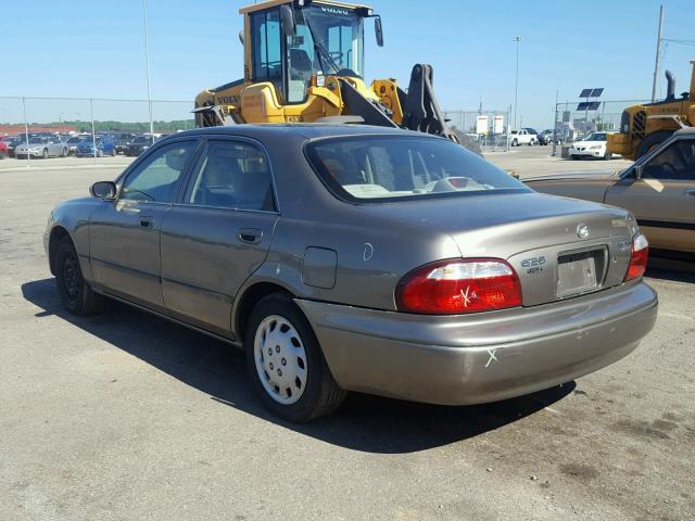 1YVGF22C1Y5108216 - 2000 MAZDA 626 ES BEIGE photo 3