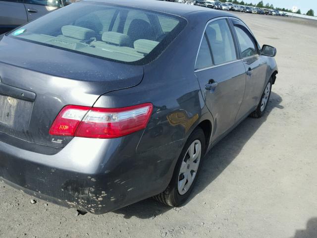 4T4BE46K87R011469 - 2007 TOYOTA CAMRY NEW CHARCOAL photo 4