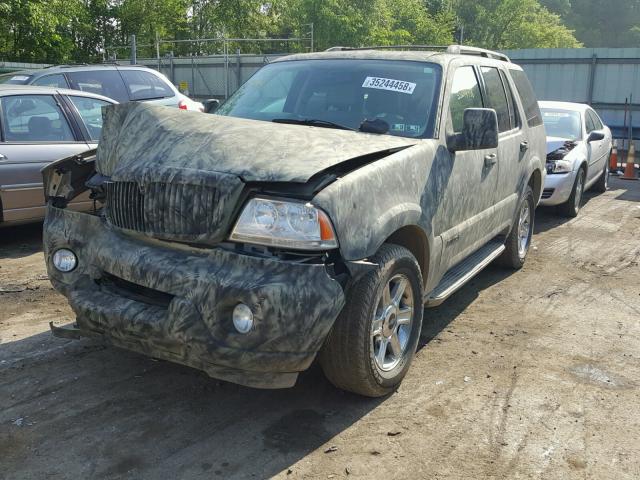 5LMEU88HX5ZJ08611 - 2005 LINCOLN AVIATOR 米色 照片 2