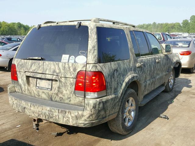 5LMEU88HX5ZJ08611 - 2005 LINCOLN AVIATOR BEIGE photo 4