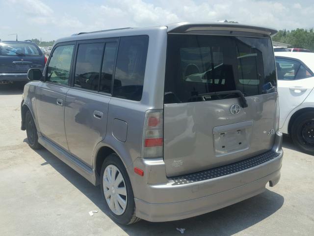 JTLKT334064035577 - 2006 TOYOTA SCION XB ნაცრისფერი ფოტო 3