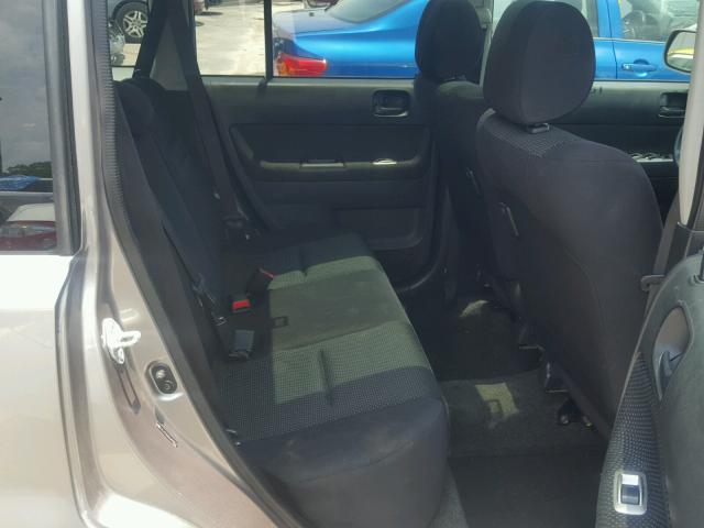JTLKT334064035577 - 2006 TOYOTA SCION XB ნაცრისფერი ფოტო 6