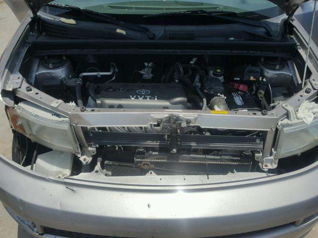 JTLKT334064035577 - 2006 TOYOTA SCION XB ნაცრისფერი ფოტო 7
