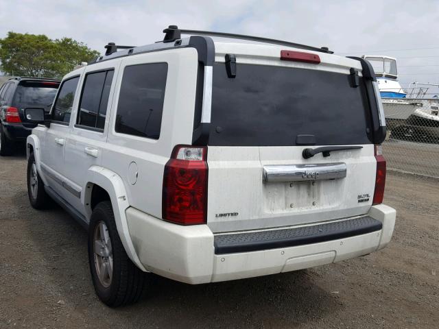 1J8HH58236C294007 - 2006 JEEP COMMANDER 白色 照片 3
