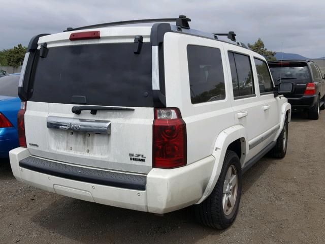 1J8HH58236C294007 - 2006 JEEP COMMANDER 白色 照片 4