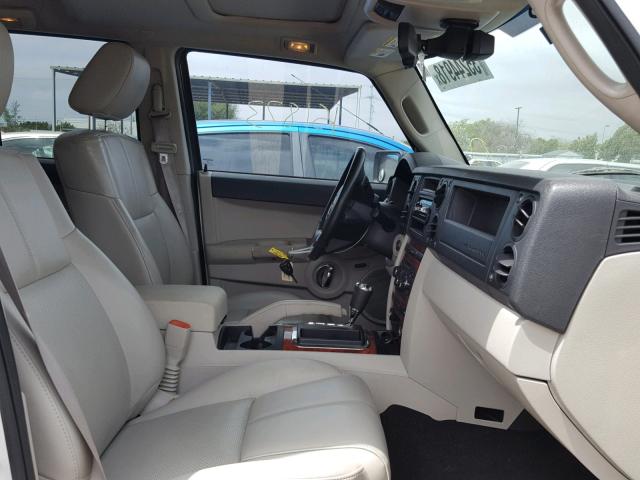 1J8HH58236C294007 - 2006 JEEP COMMANDER 白色 照片 5