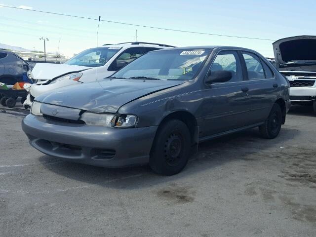 3N1AB41D5XL073677 - 1999 NISSAN SENTRA BAS GRAY photo 2