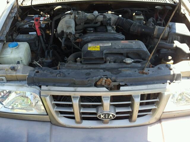 KNDJA723215088846 - 2001 KIA SPORTAGE BROWN photo 7