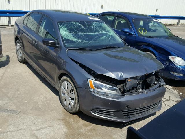 3VW1K7AJ8CM352627 - 2012 VOLKSWAGEN JETTA BASE 灰色 照片 1