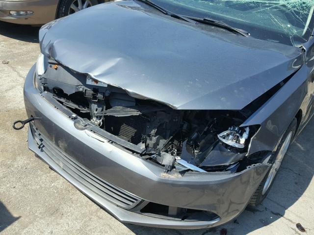 3VW1K7AJ8CM352627 - 2012 VOLKSWAGEN JETTA BASE 灰色 照片 9