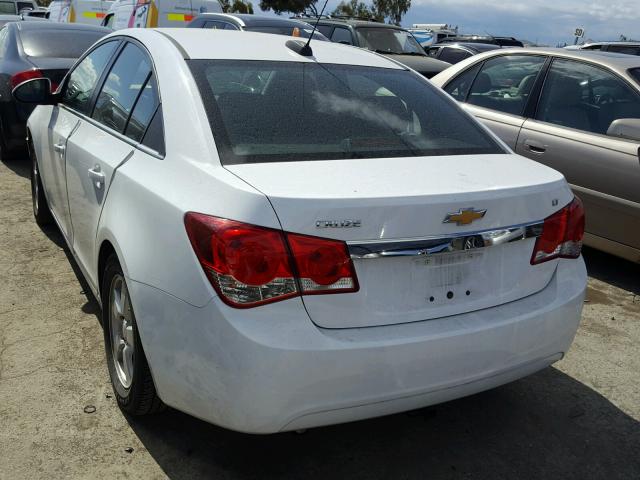 1G1PC5SB8F7279529 - 2015 CHEVROLET CRUZE LT WHITE photo 3