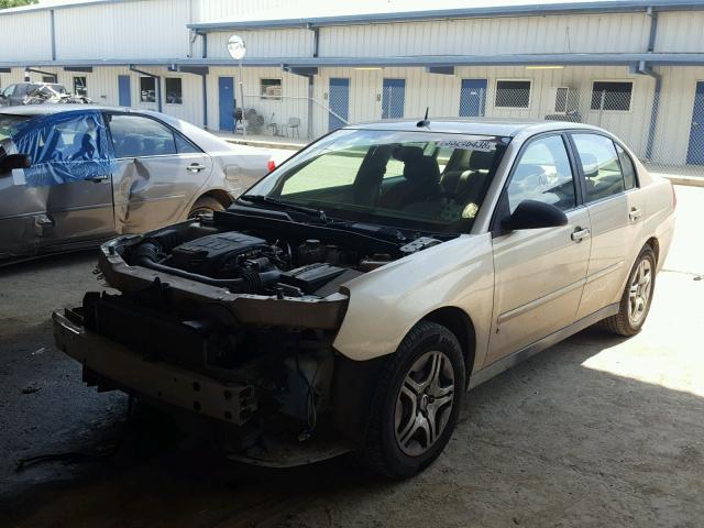 1G1ZS538X6F133542 - 2006 CHEVROLET MALIBU LS 金色 照片 2