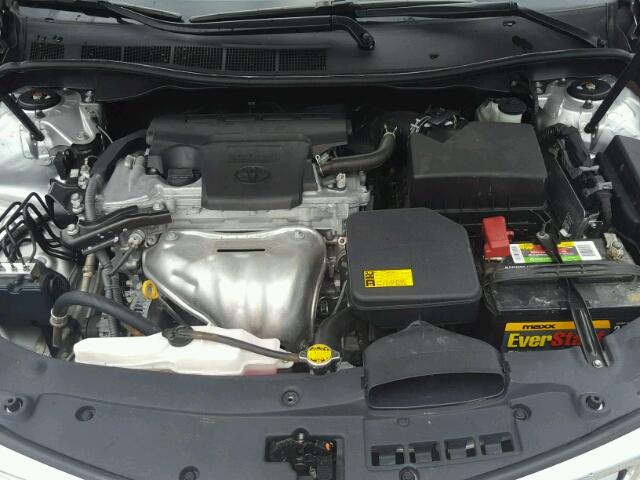 4T4BF1FK3CR171068 - 2012 TOYOTA CAMRY BASE SILVER photo 7