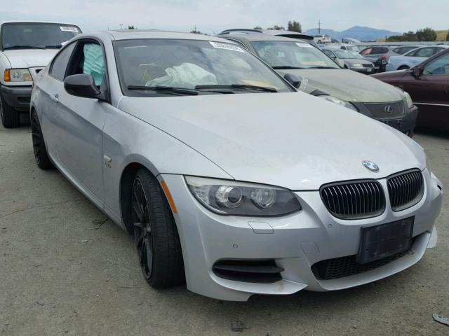 WBAKG1C54BE617812 - 2011 BMW 335 IS SILVER photo 1