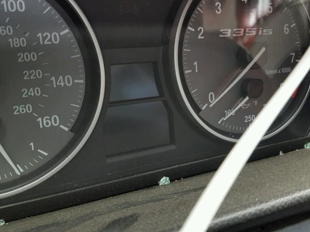 WBAKG1C54BE617812 - 2011 BMW 335 IS SILVER photo 8