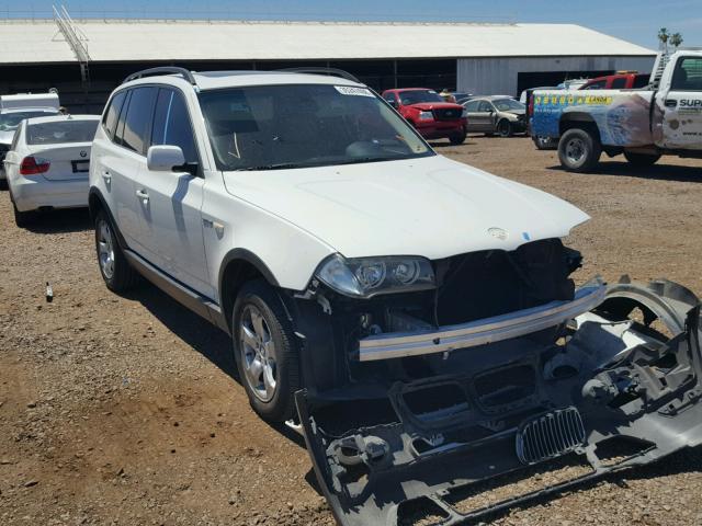 WBXPC93447WF22006 - 2007 BMW X3 3.0SI WHITE photo 1
