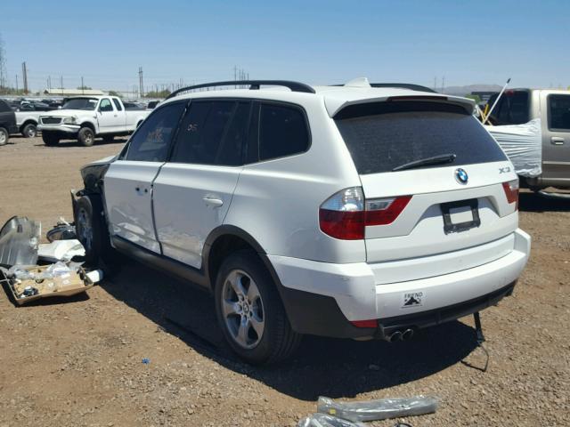 WBXPC93447WF22006 - 2007 BMW X3 3.0SI WHITE photo 3