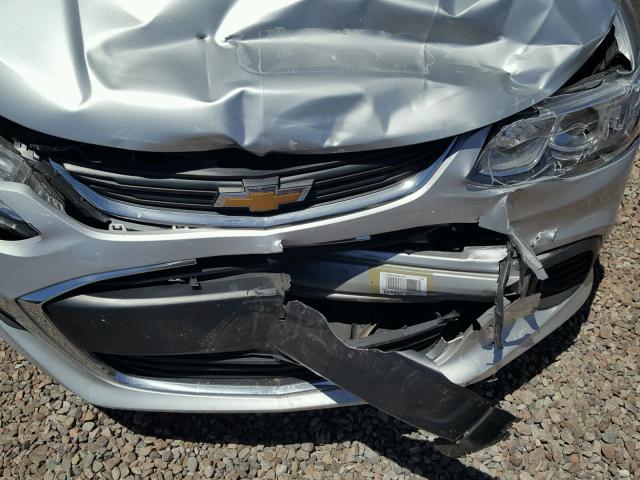 1G1JB5SHXH4142383 - 2017 CHEVROLET SONIC LS 银色 照片 9