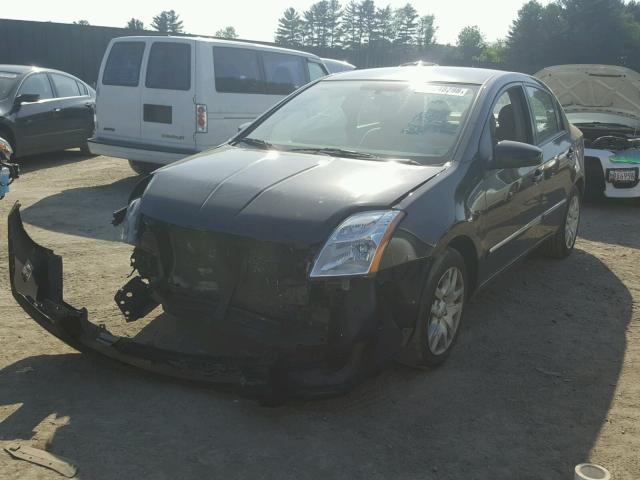 3N1AB6AP1CL642122 - 2012 NISSAN SENTRA 2.0 BLACK photo 2