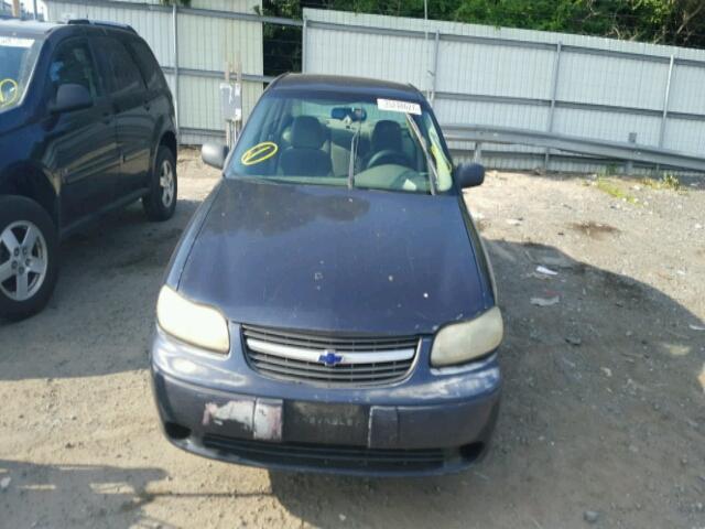 1G1ND52J4Y6327001 - 2000 CHEVROLET MALIBU BLUE photo 9