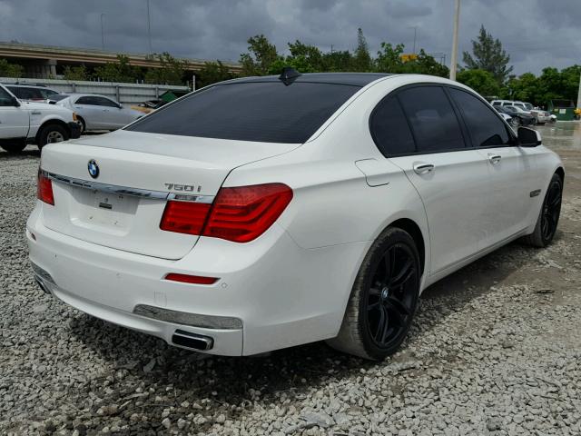 WBAKA8C57ACY35683 - 2010 BMW 750 I WHITE photo 4