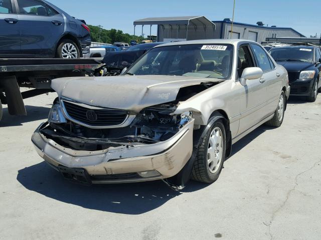 JH4KA96664C006166 - 2004 ACURA 3.5RL GOLD photo 2