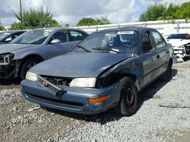 2T1AE09B6SC106021 - 1995 TOYOTA COROLLA LE 绿色 照片 2
