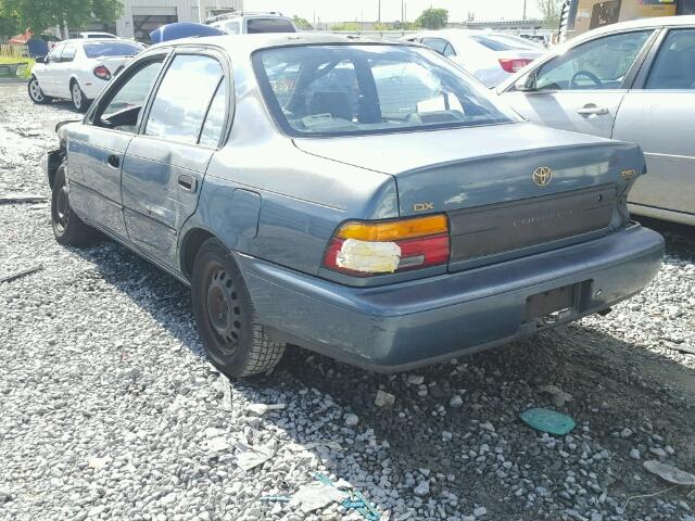 2T1AE09B6SC106021 - 1995 TOYOTA COROLLA LE 绿色 照片 3