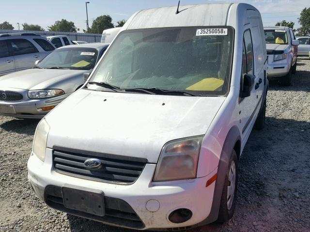 NM0LS7DN3AT042066 - 2010 FORD TRANSIT CO WHITE photo 2