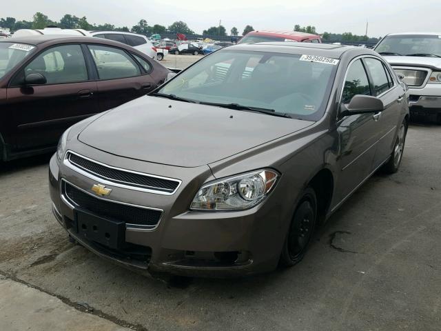 1G1ZC5E00CF316772 - 2012 CHEVROLET MALIBU 1LT ნაცრისფერი ფოტო 2