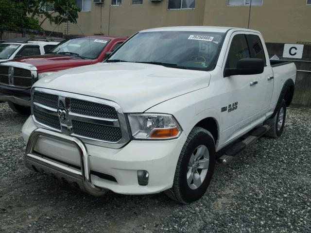 1C6RR6GT8GS361059 - 2016 RAM 1500 SLT WHITE photo 2