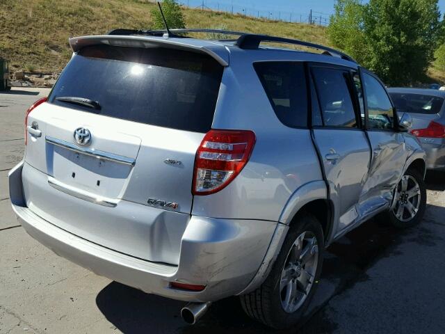 JTMRF4DV6B5045761 - 2011 TOYOTA RAV4 SPORT GRAY photo 4