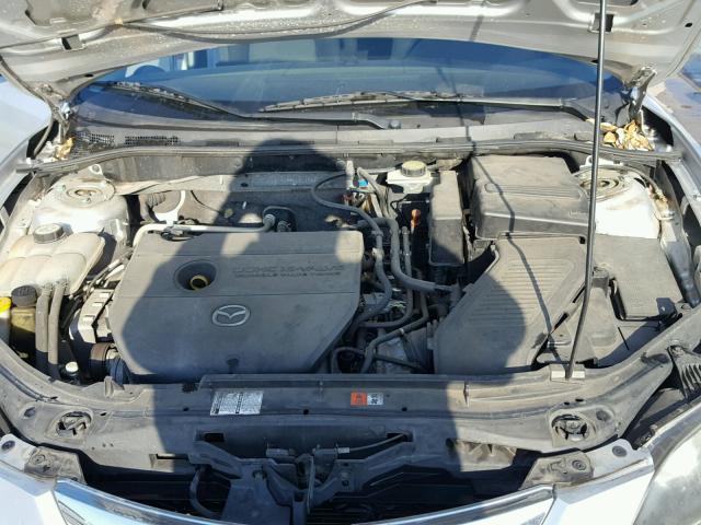 JM1BK32F581813555 - 2008 MAZDA 3 I SILVER photo 7