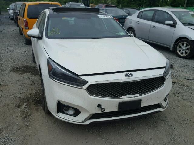 KNALC4J11H5049674 - 2017 KIA CADENZA PR WHITE photo 1